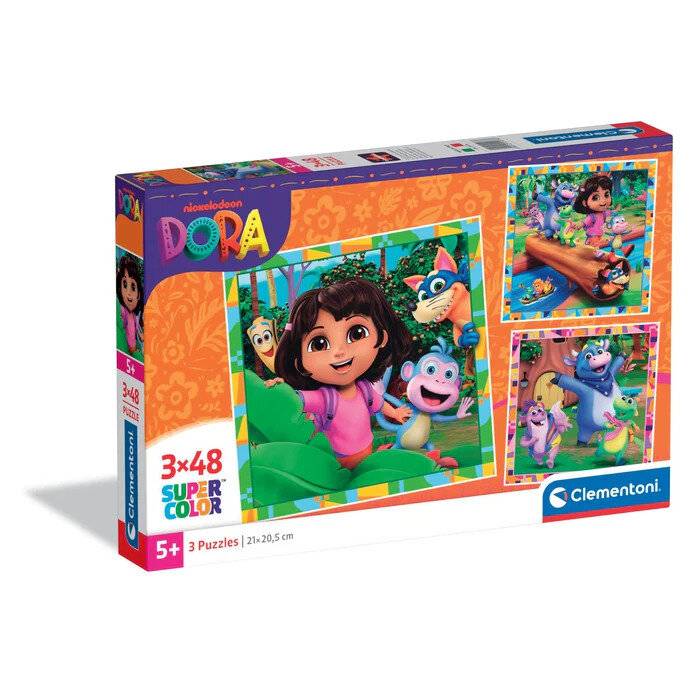Dora the Explorer-Puzzle 3x48 Stü ck