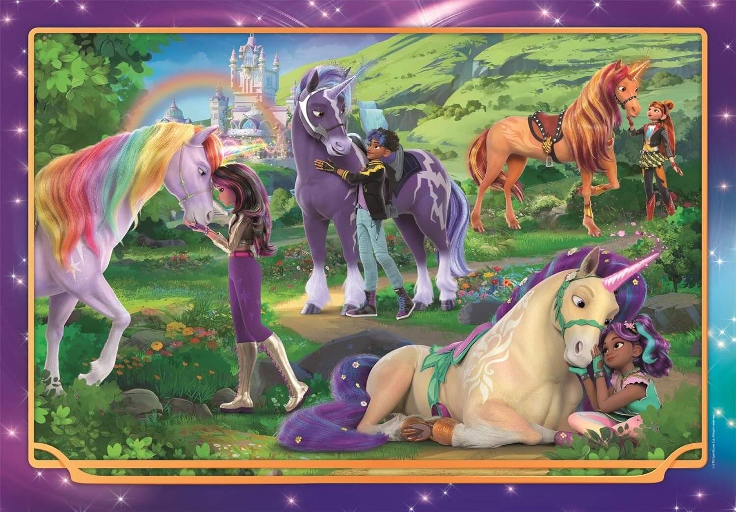 Unicorn Academy Puzzle 104 Stü ck