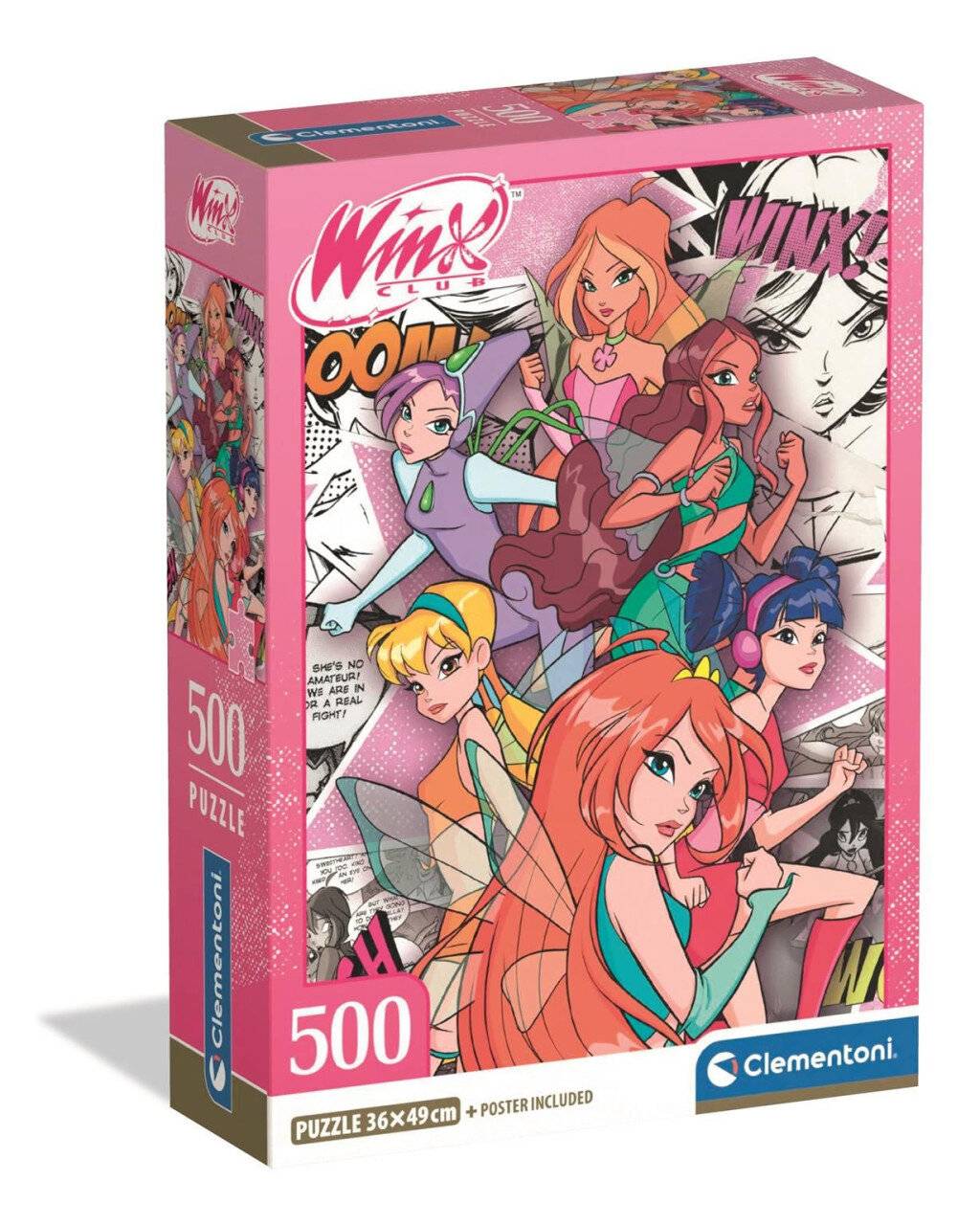 DC Comics Winx Puzzle 500 Stü ck