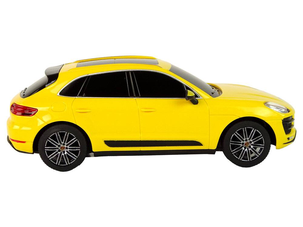 Auto R/C Porsche Macan Turbo 1:24 Rastar Gelb