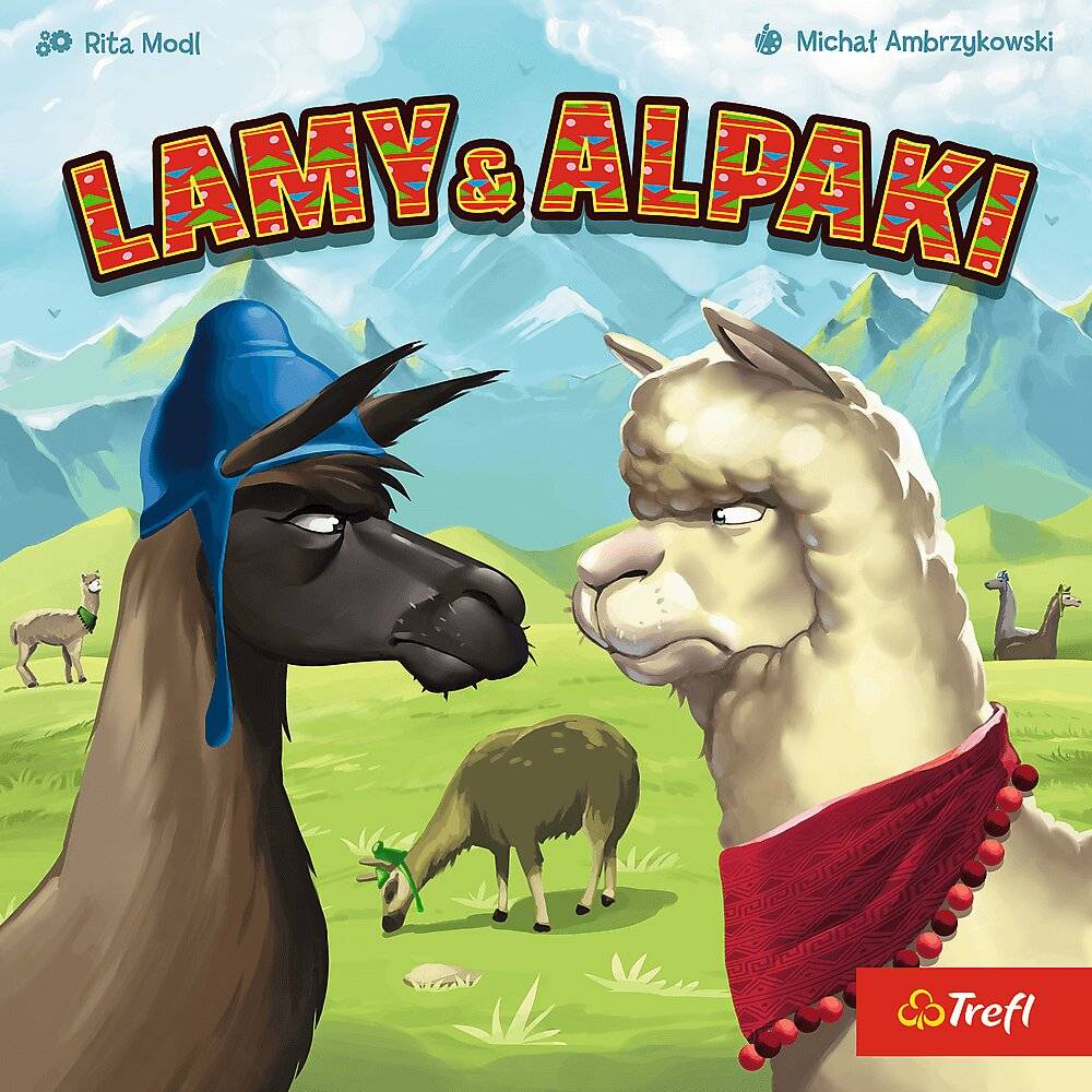 Lamas und Alpakas Spiel Trefl 02600