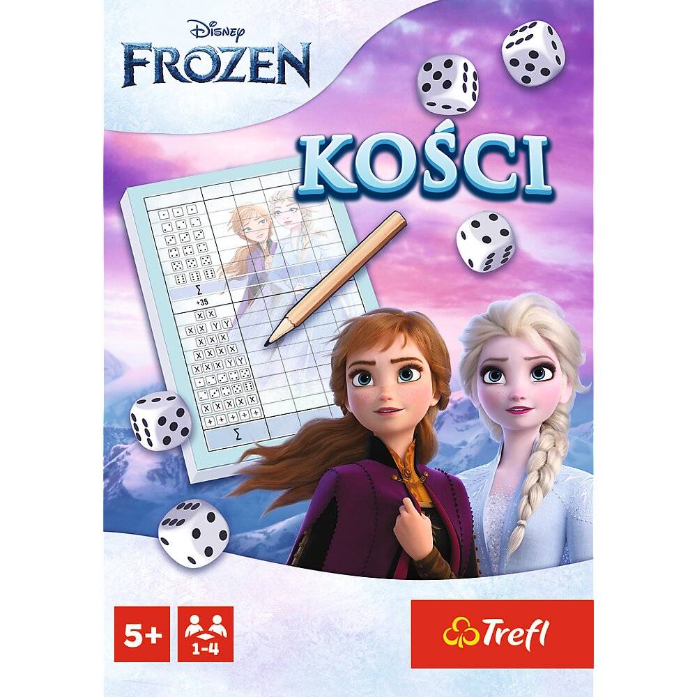 Trefl 02689 Eiskönigin Würfelspiel