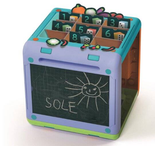 Lernwürfel Ich lerne durch Spielen Polnische Sprache Clementoni 50695