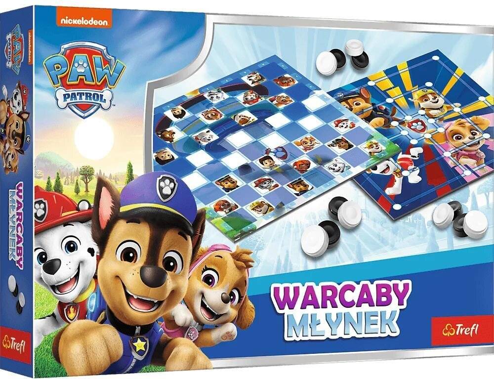 Paw Patrol Dame- und Mühlenspiel Trefl 02798