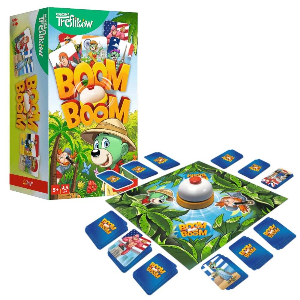 02822 SPIEL - Boom Boom Treflik Family Trefl