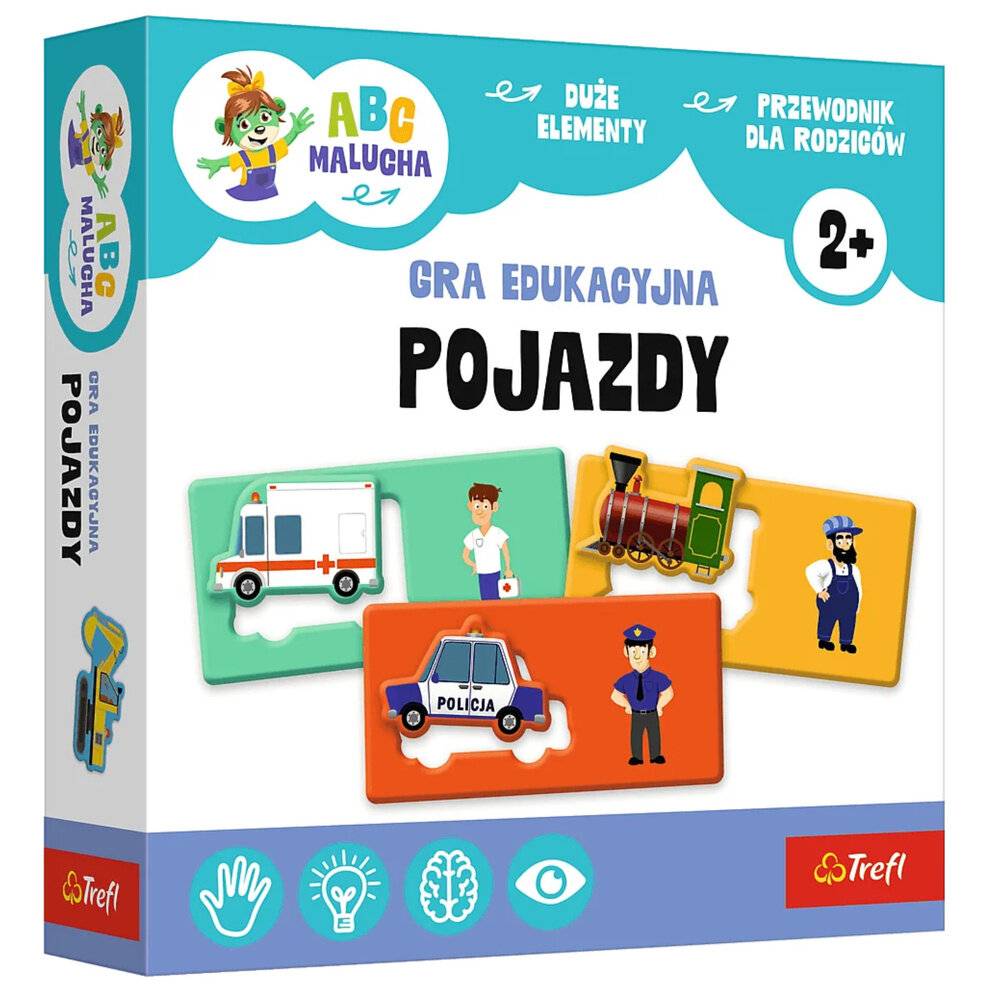 SPIEL - Fahrzeuge - Kleinkind ABC - Trefl 02907