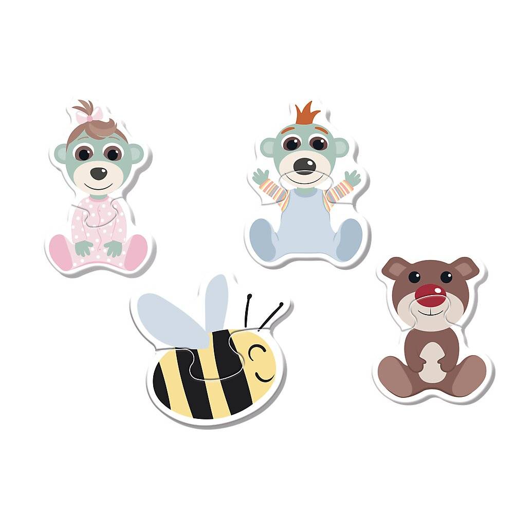 TREFL TREFL PUZZLE Baby Classic Friendly Bobcats 36139