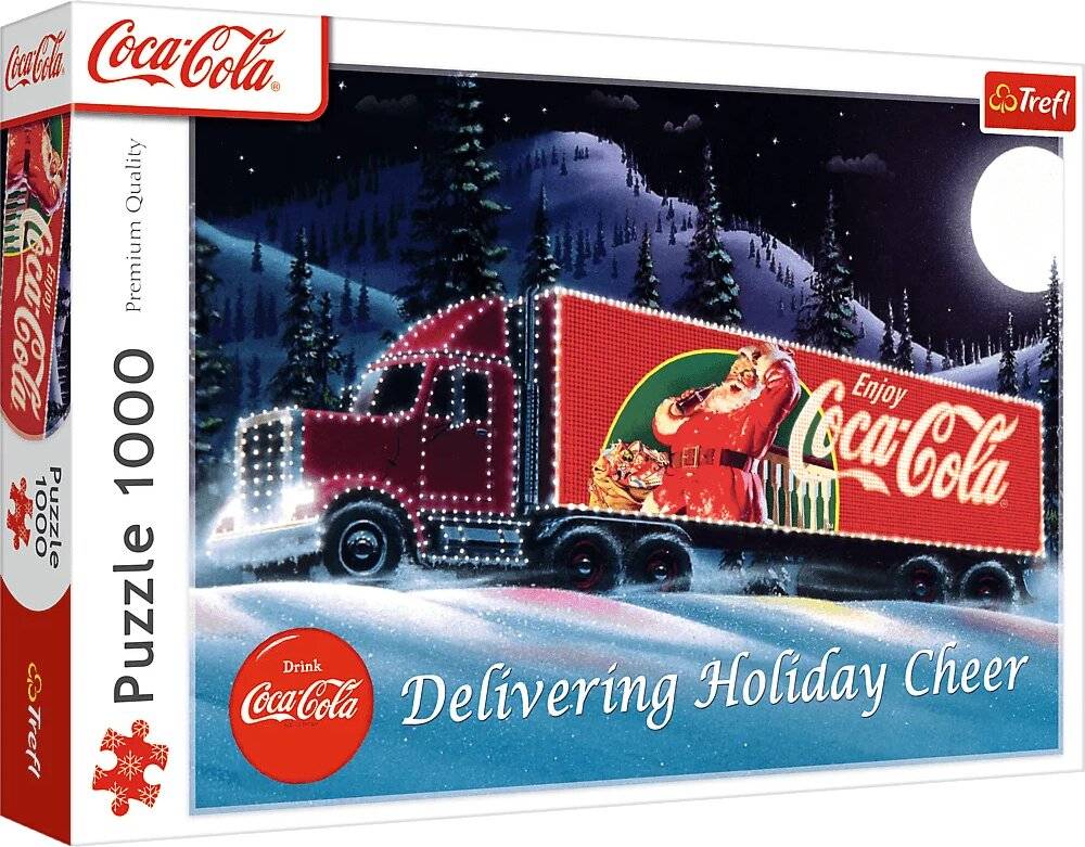 Puzzle - 1000 XMAS - Coca-Cola: Weihnachtstruck - Trefl 10941