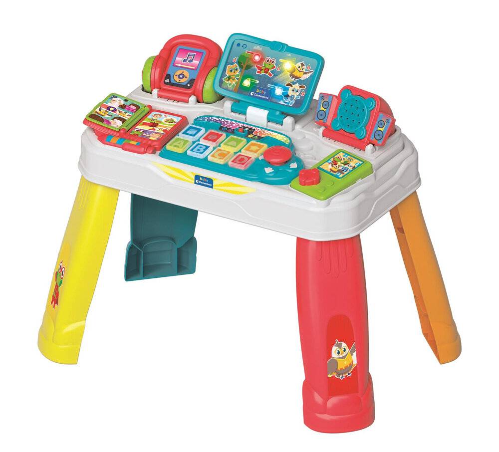 Interaktiver Spieltisch für kleine Gamer Welpen, Geräusche & Lichter Polnische Version Clementoni 50385