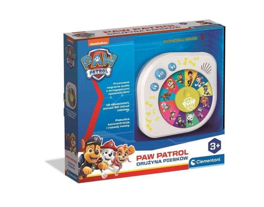 Geschichtenerzähler PAW Patrol Abenteuer & Geschichten Polnische Sprache Clementoni 50787