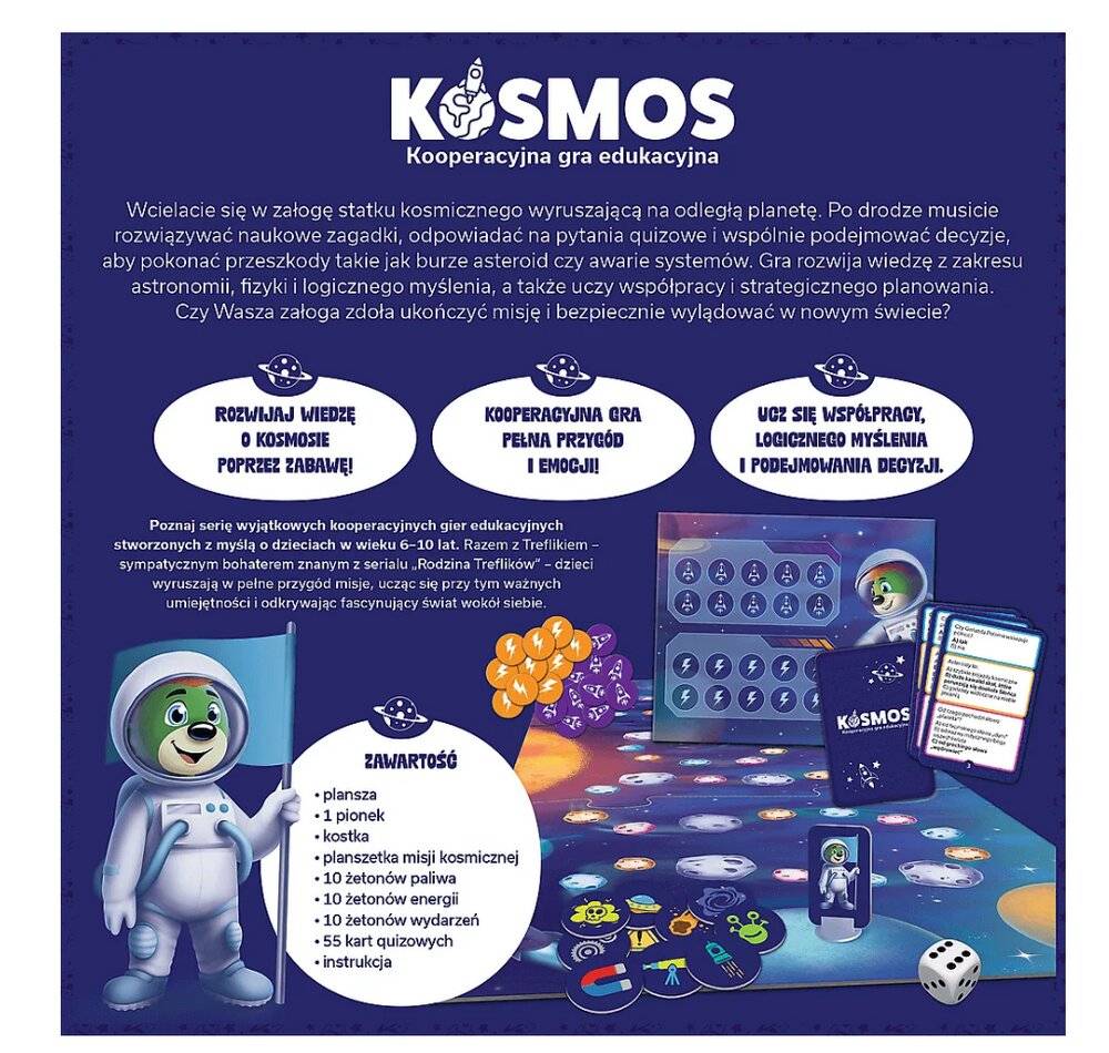Lernspiel: Kosmos - Die Treflik-Familie Trefl 02911