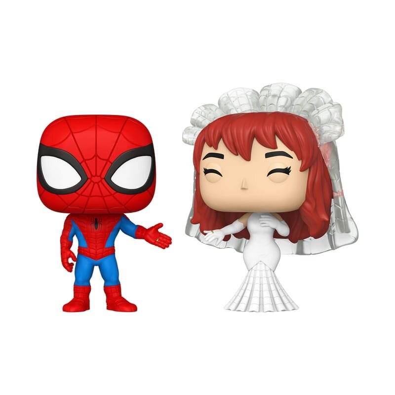 POP-Pack mit 2 Figuren Marvel Spider-Man und MJ
