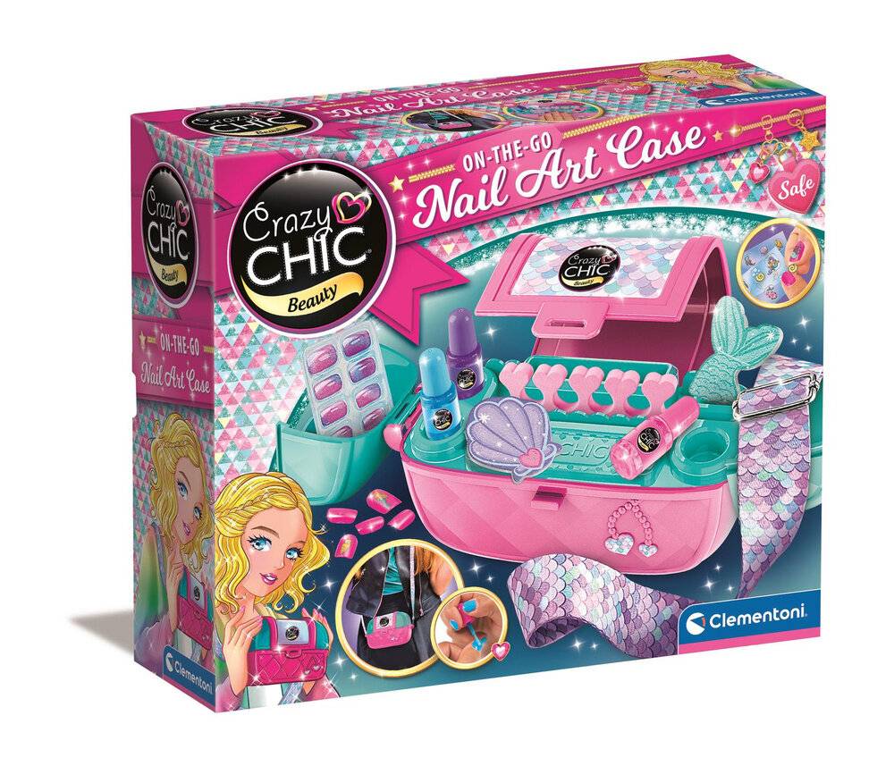 Crazy Chic Mobiles Nagelstudio in der Handtasche Clementoni 18217