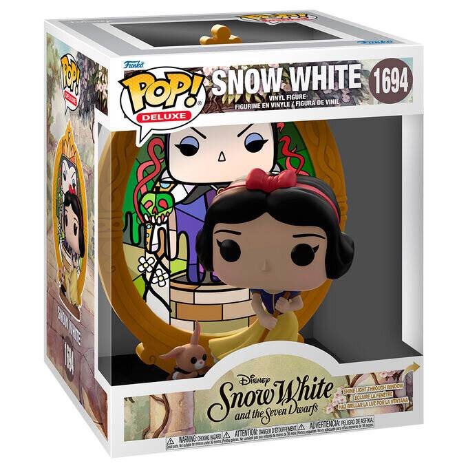 POP-Figur Deluxe Disney Schneewittchen - Schneewittchen Bö se Kö nigin Buntglas