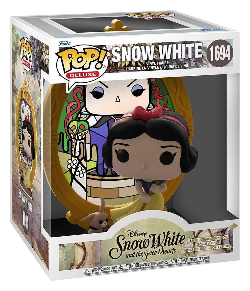 POP-Figur Deluxe Disney Schneewittchen - Schneewittchen Bö se Kö nigin Buntglas