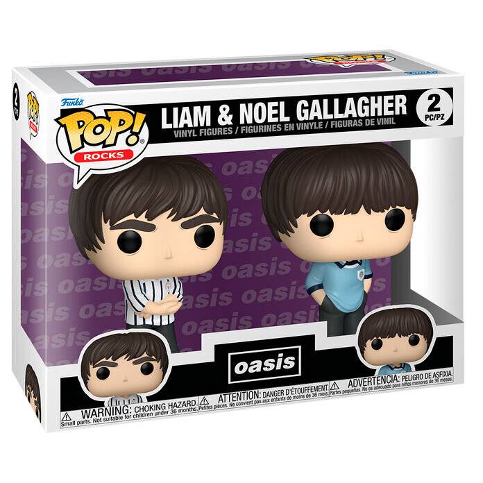 POP-Pack mit 2 Figuren Oasis Liam & Noel Gallagher
