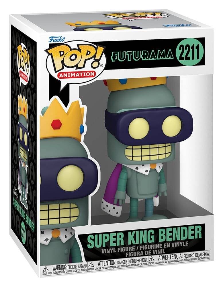 POP-Figur Futurama Super King Bender
