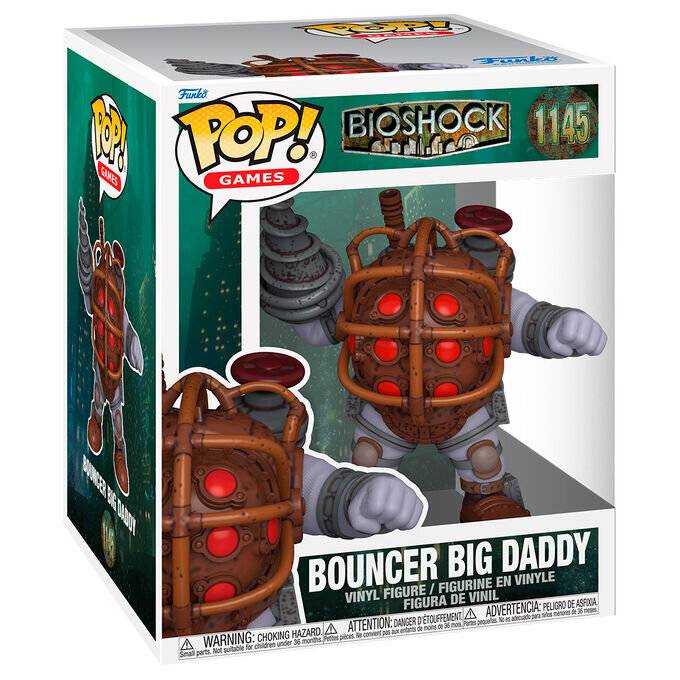 POP-Figur Super Bioshock Bouncer Big Daddy