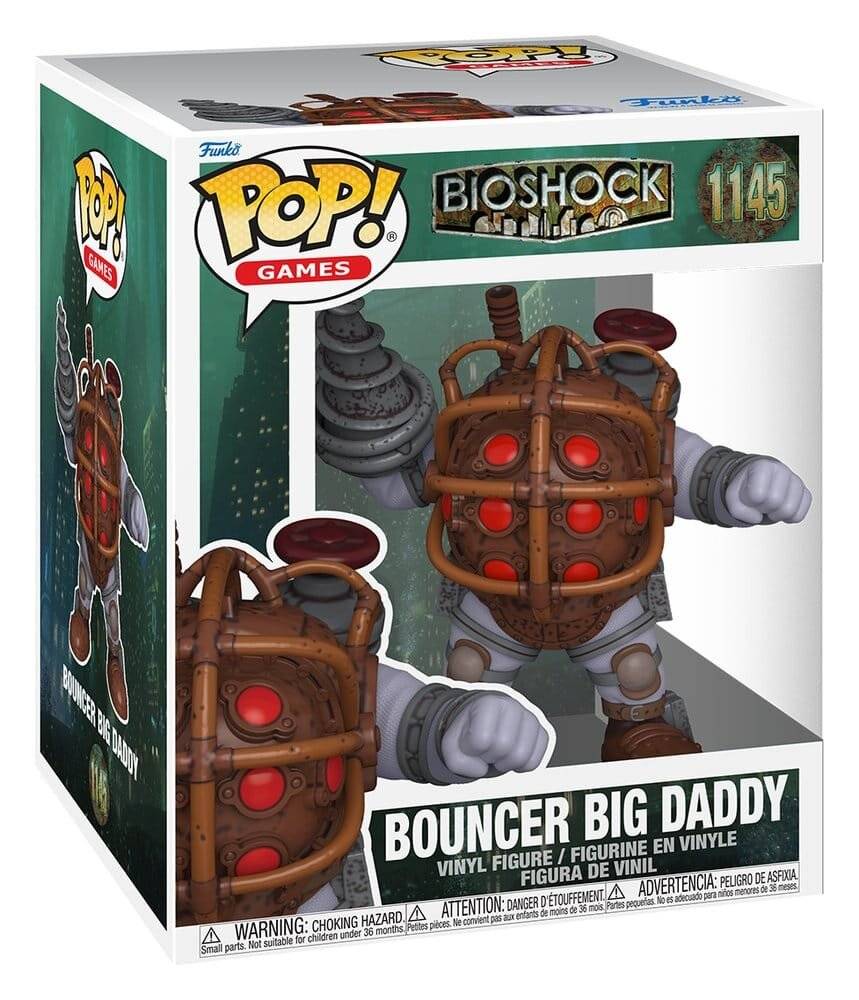 POP-Figur Super Bioshock Bouncer Big Daddy