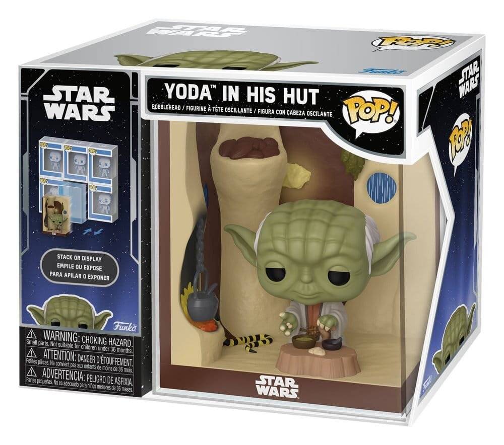 POP-Figur Nooks Star Wars Yoda in seiner Hü tte