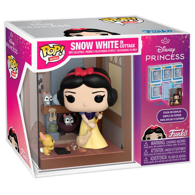 POP-Figur Nooks Disney-Prinzessin Schneewittchen im Cottage