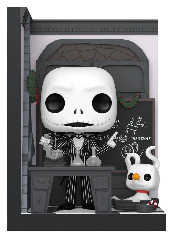 POP-Figur Nooks Disney Nightmare Before Christmas Jack Skellington in Jacks Zimmer