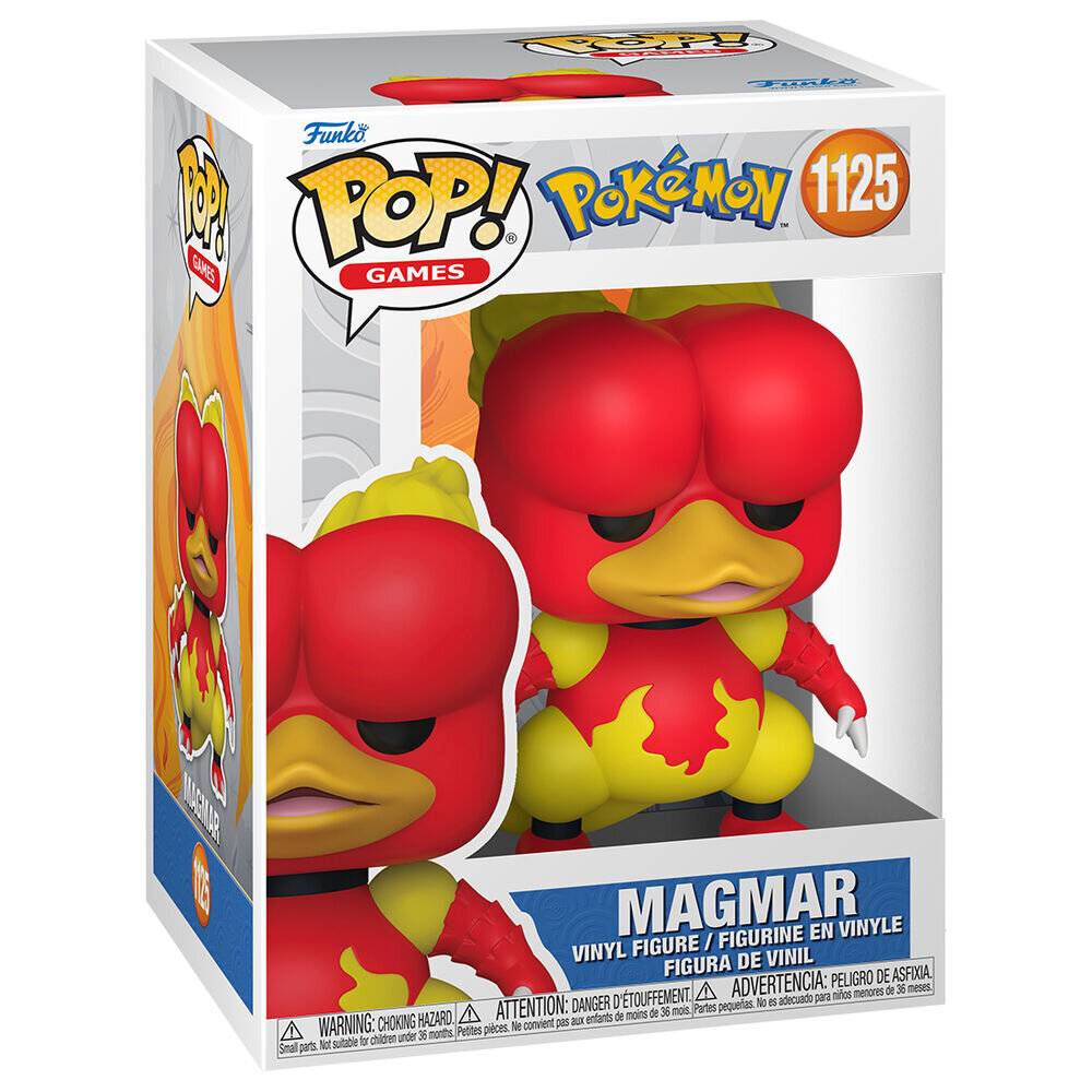 Funko POP! Games: Pokemon - Magmar Vinyl Sammelfigur ab 3 Jahre