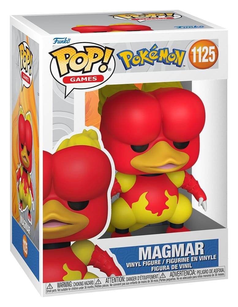 Funko POP! Games: Pokemon - Magmar Vinyl Sammelfigur ab 3 Jahre