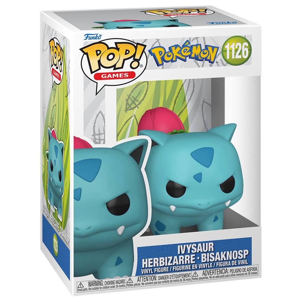 POP-Figur Pokemon Ivysaur Herbizarre Bisaknosp