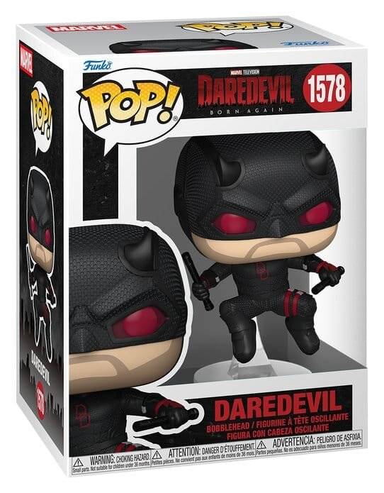 POP-Figur Marvel Daredevil Born Again Daredevil Schwarzer Anzug