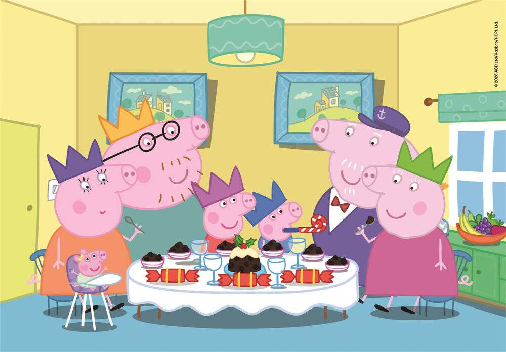 Puzzle 2x20 Super Color PEPPA PIG | Clementoni 24831 | 3+