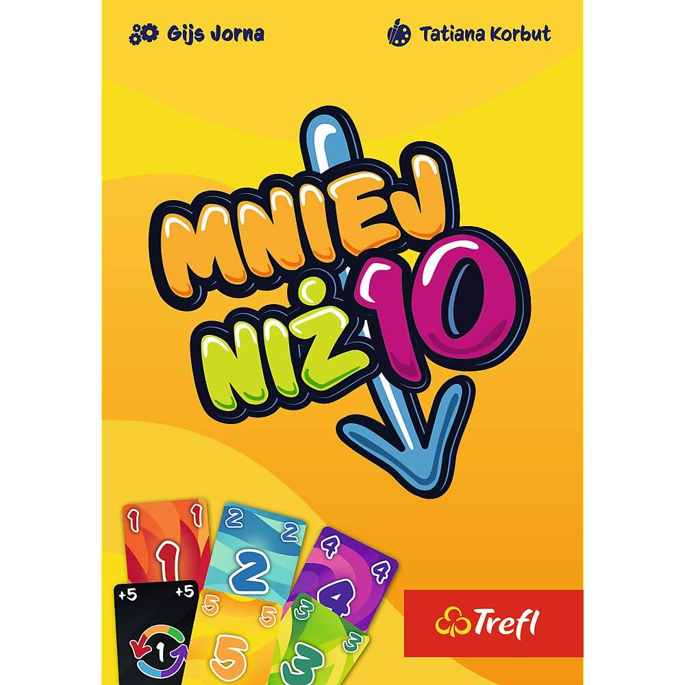 Card Game - Less Than 10 - Trefl 02880
