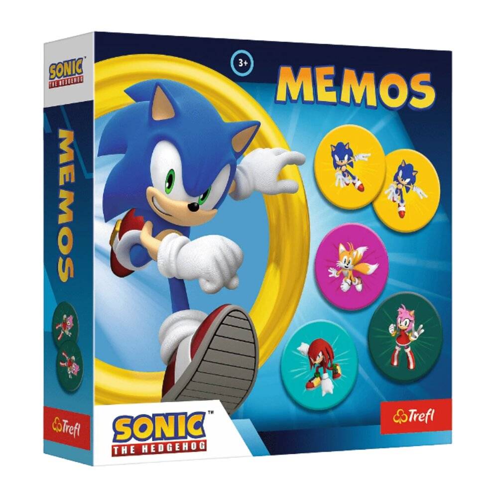 Memo-Spiel - Sonic - The Hedgehog - Trefl 02897