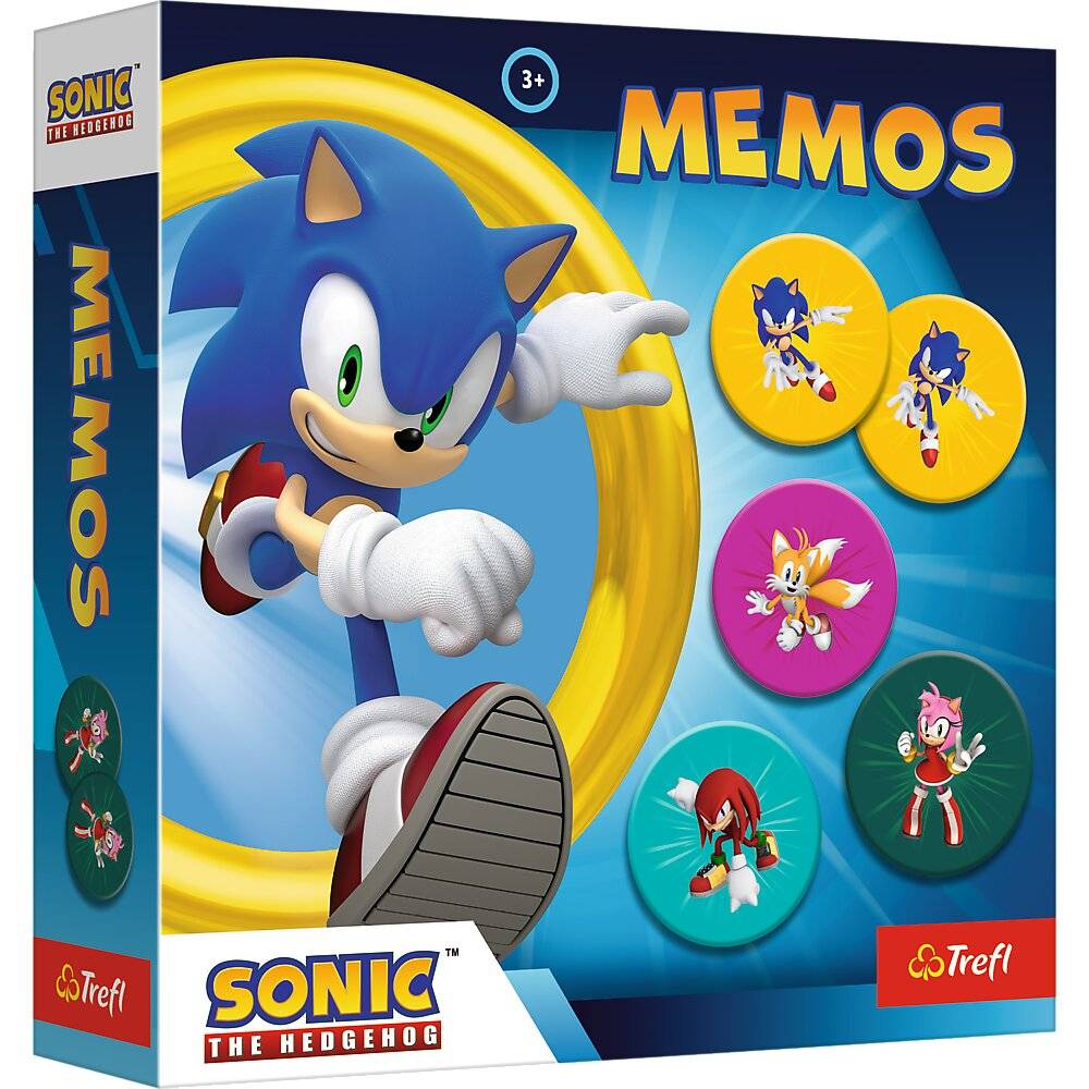 Memo-Spiel - Sonic - The Hedgehog - Trefl 02897