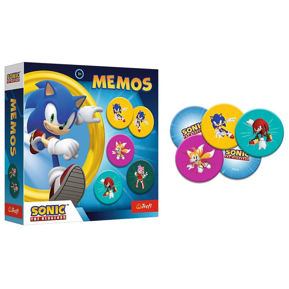 Memo-Spiel - Sonic - The Hedgehog - Trefl 02897
