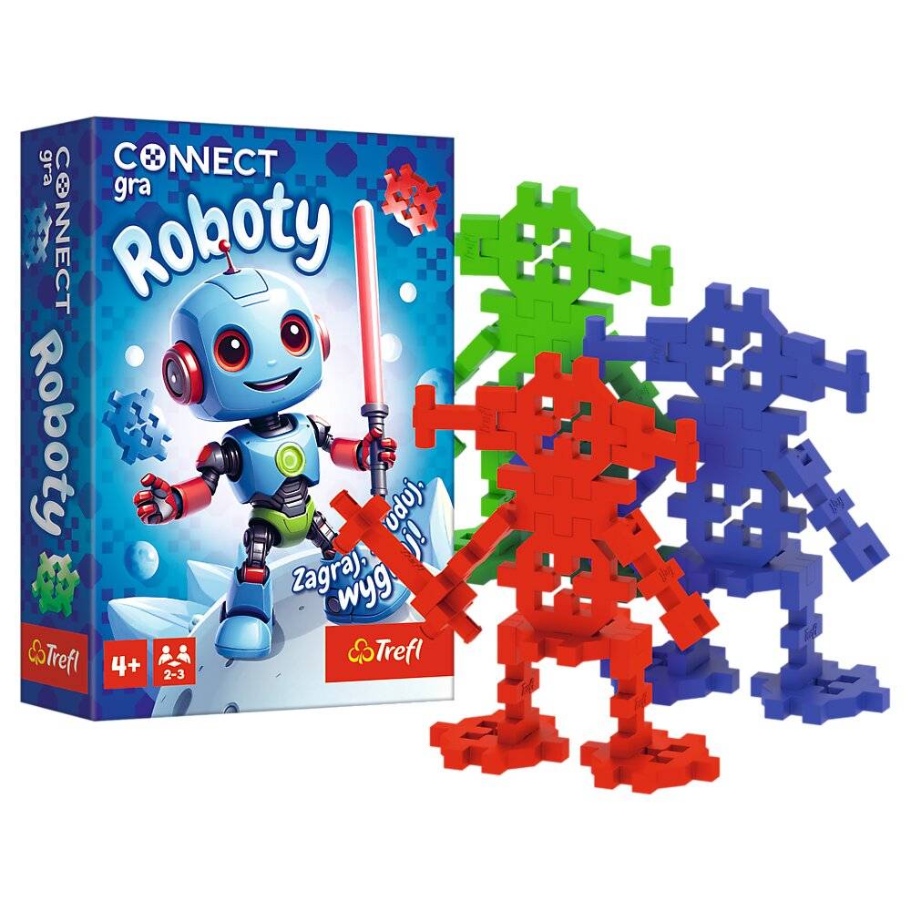 Kinderspiel - Connect Roboter - Trefl 02888