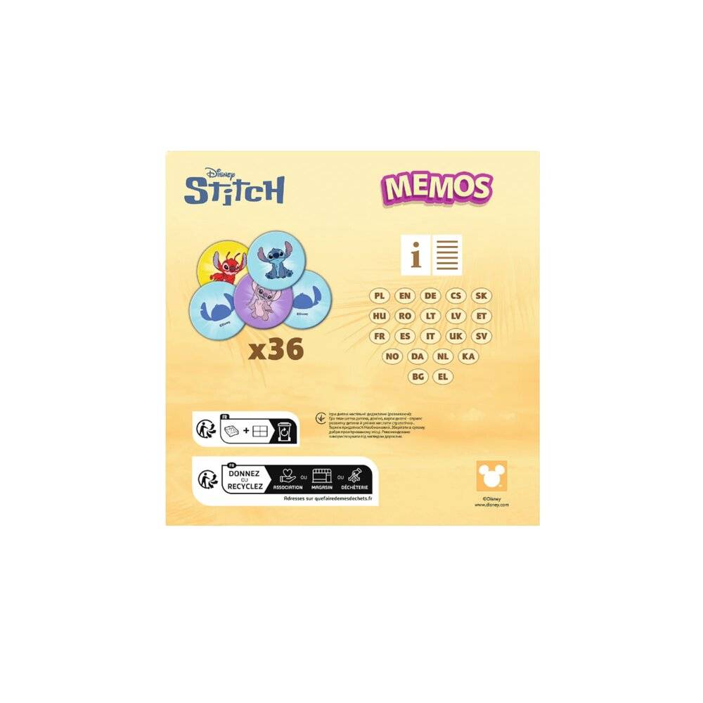 Memo-Spiel - Lilo & Stitch - Trefl 02899