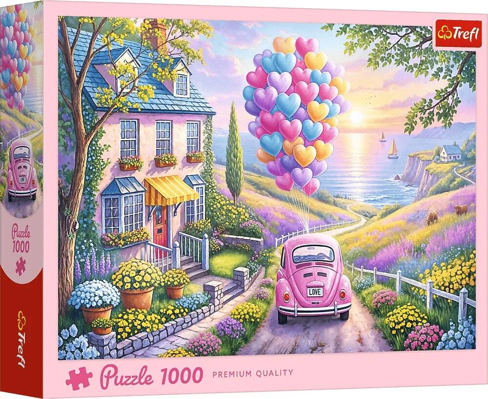 TREFL PUZZLE 1000 Romantische Fahrt 10971