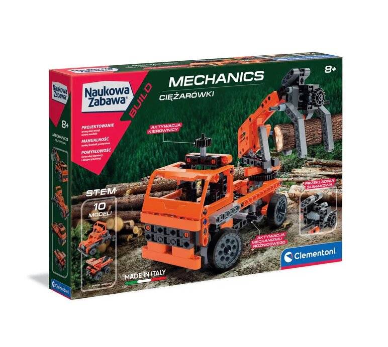 Wissenschaftlicher Spaß Mechaniklabor LKW Clementoni 60992