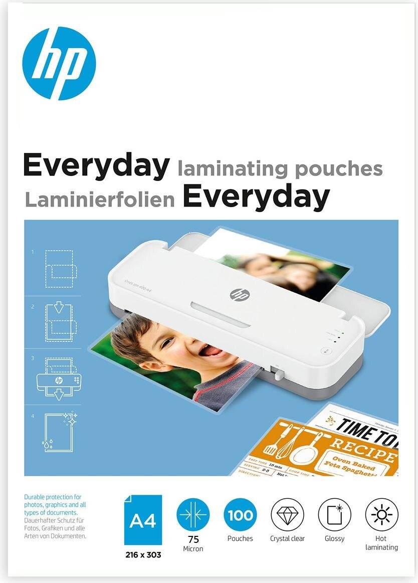 HP Laminierfolien Everyday A4, 75 Micron 100x