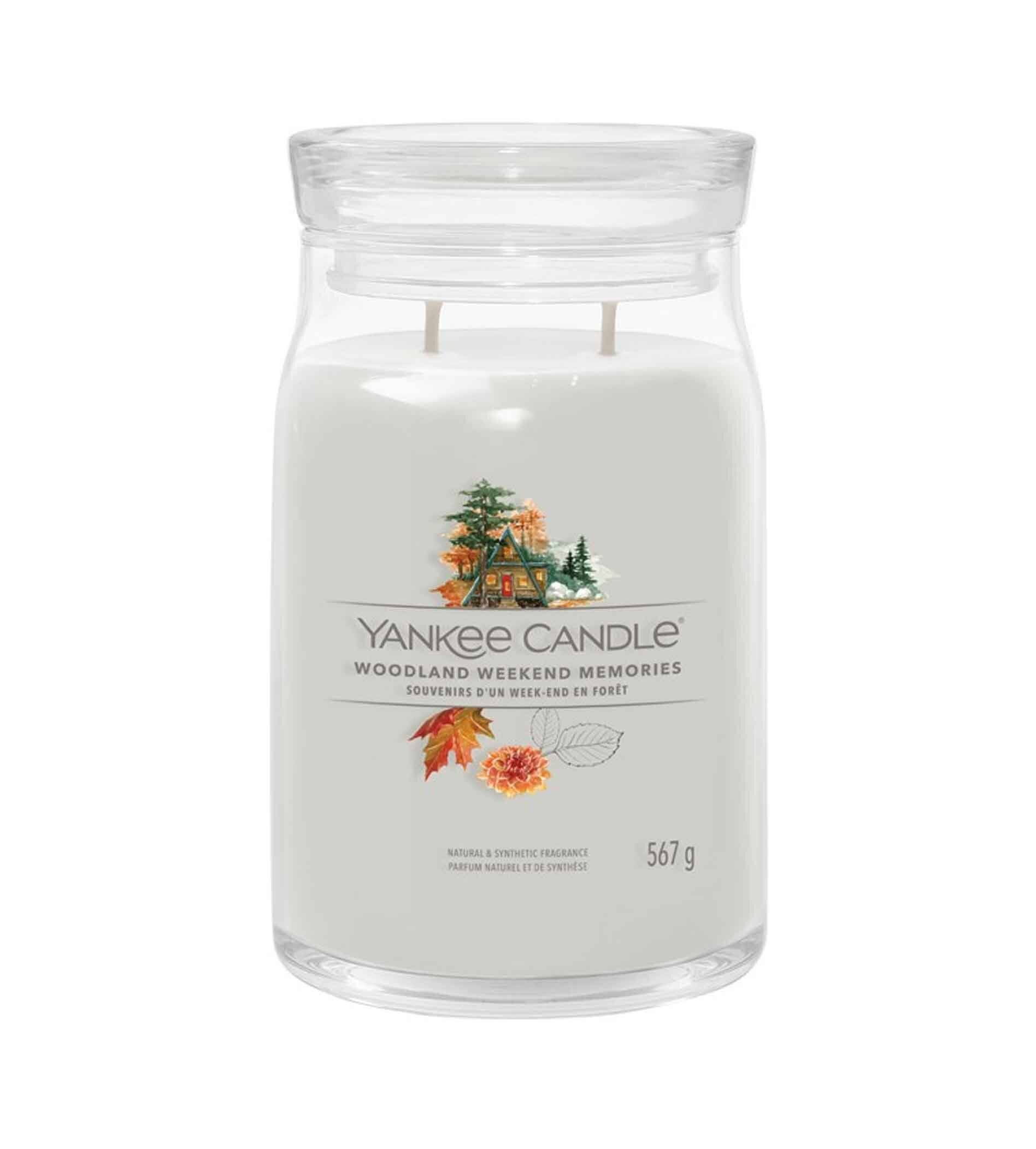 Yankee Candle Woodland Wochenende Erinnerungen Signatur Kerze groß 567g
