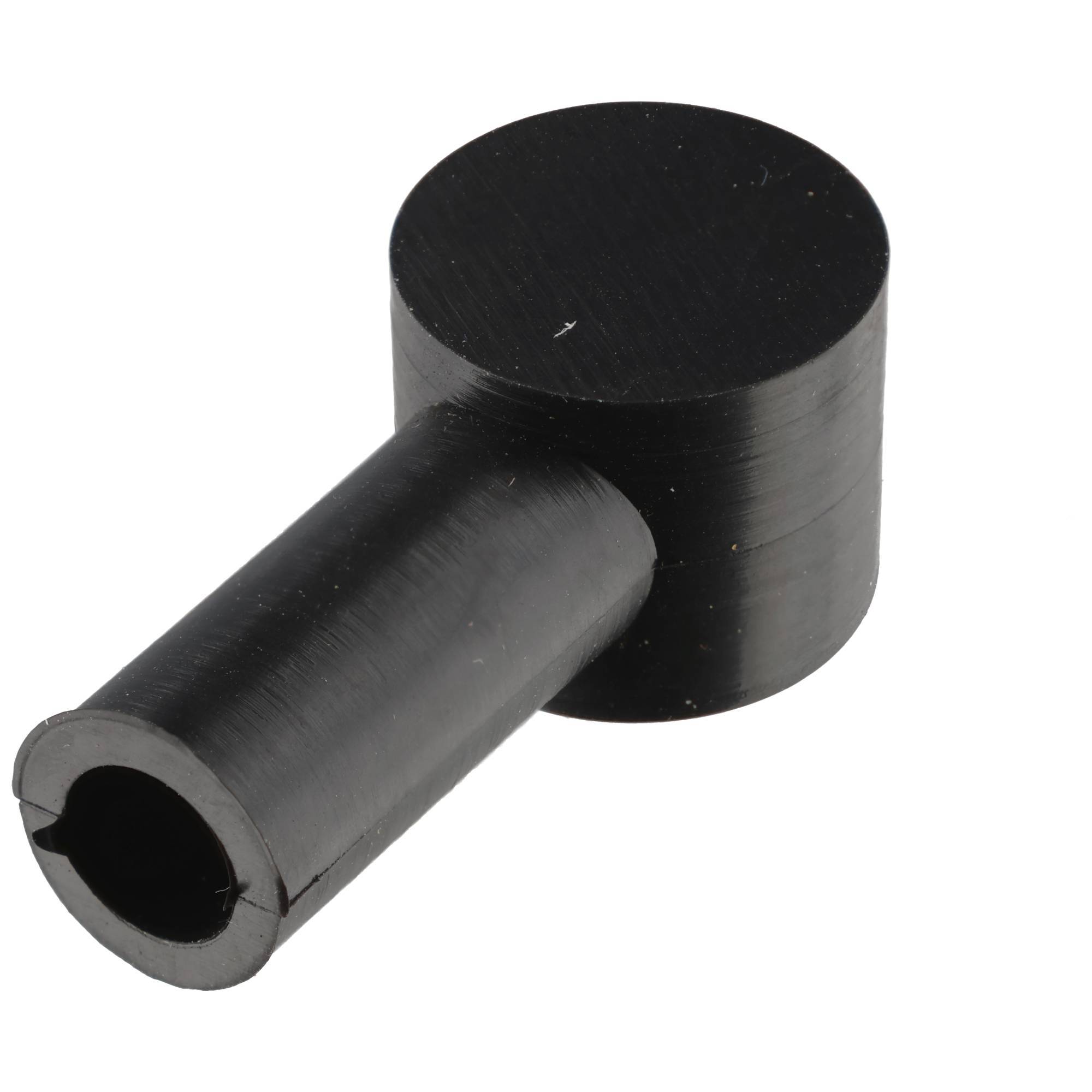 Schutzkappe SCHWARZ für Polklemme Faston 4,8/6,3 Bleiakku