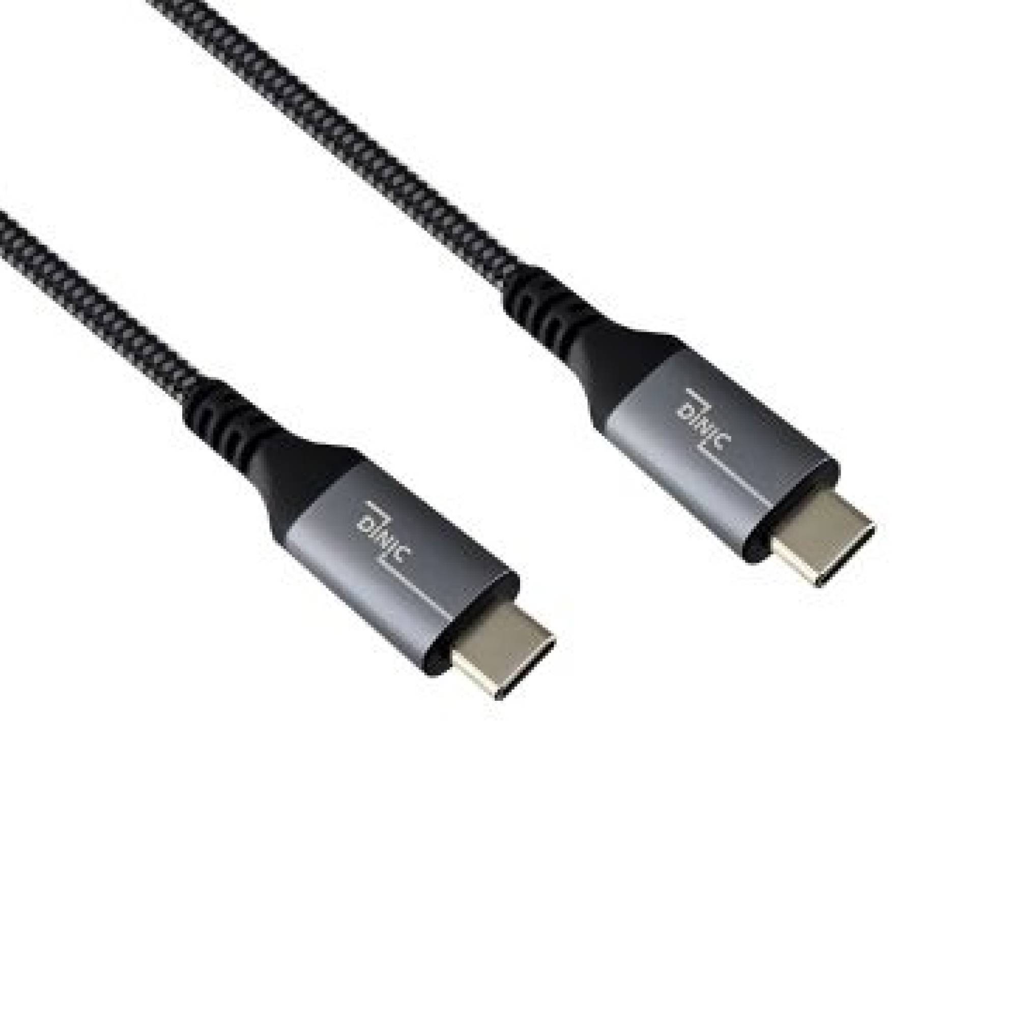 DINIC USB-C 4.0 Kabel, Nylon, 1m
