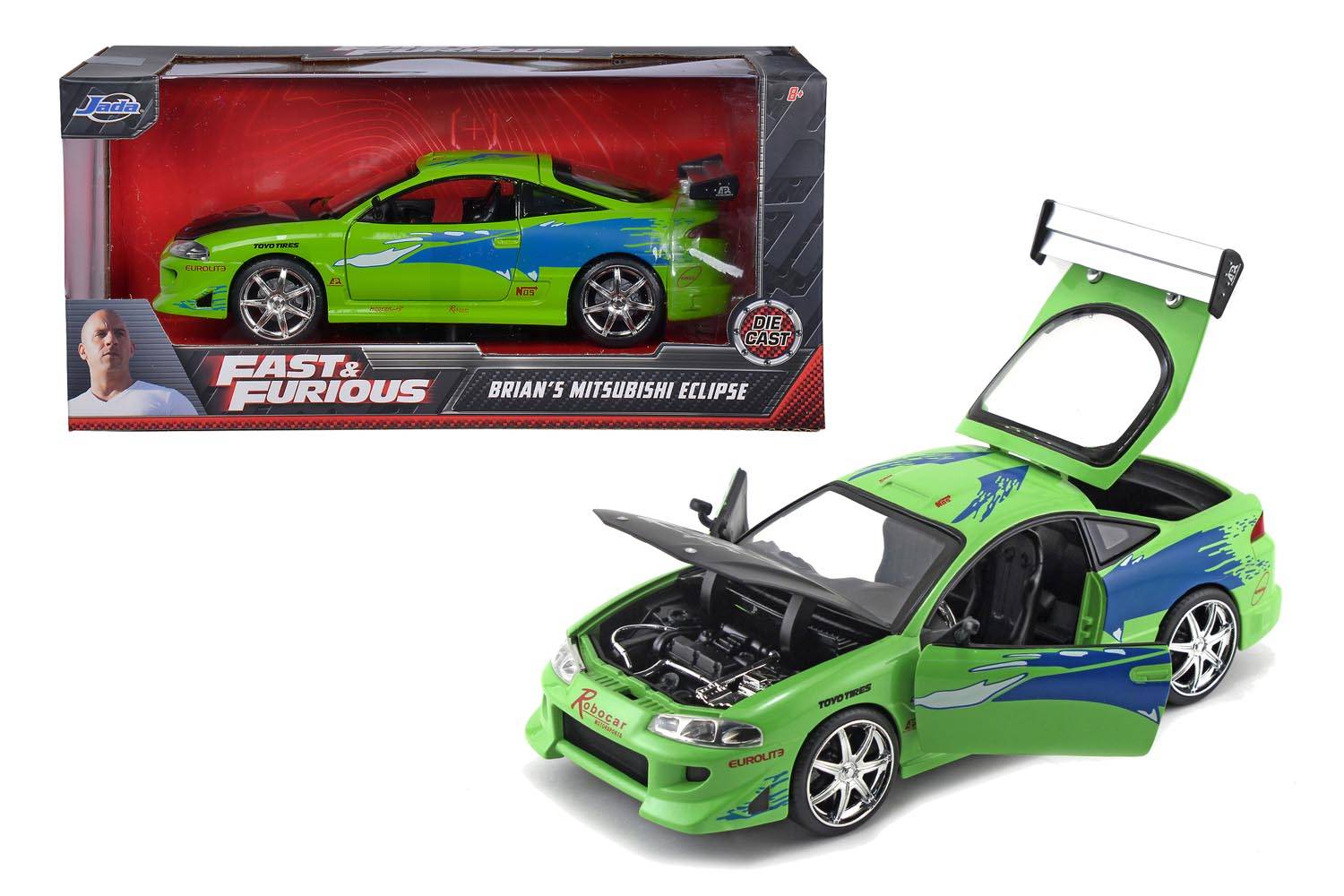 Jada 9397603314R00 - Fast & Furious 1995 Mitsubishi 1:24
