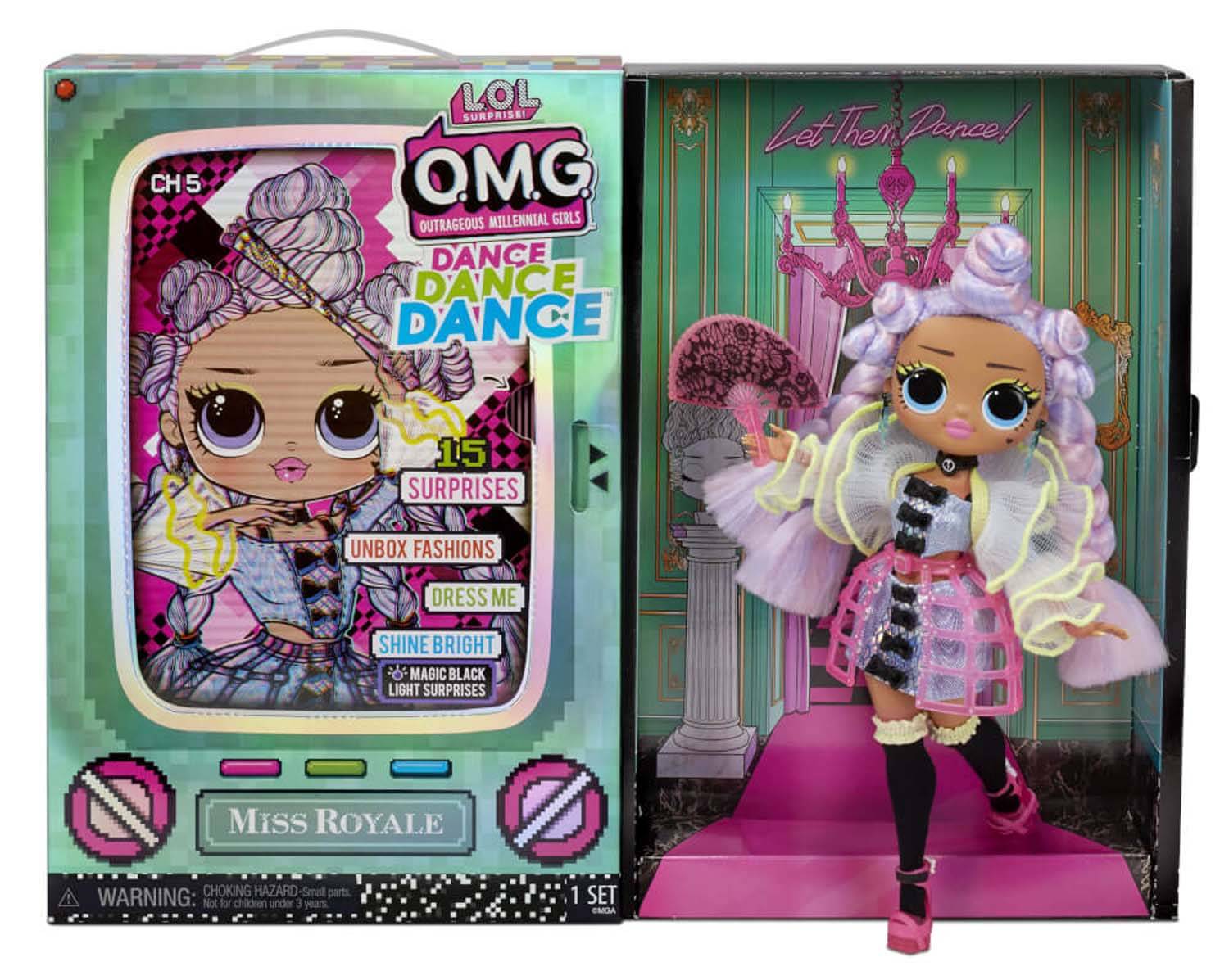 MGA Entertainment 117872EUC - L.O.L. Surprise OMG Dance Doll- Miss Royale