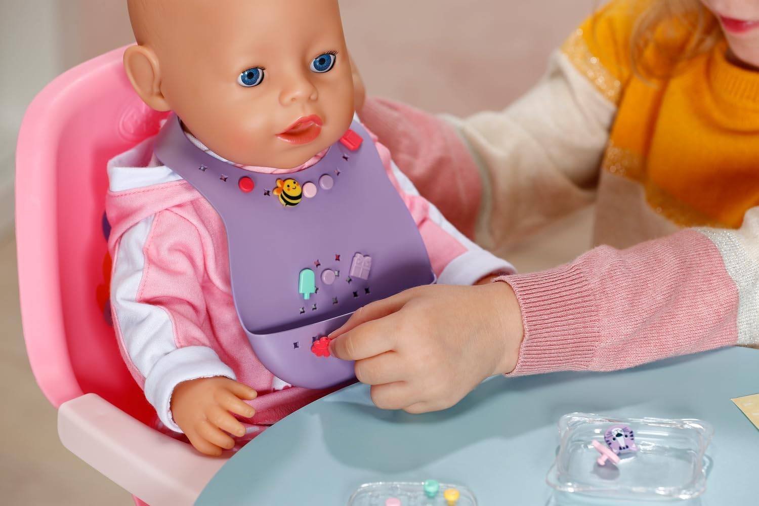 Zapf Creation 837221 - BABY born Bib Pinplay
