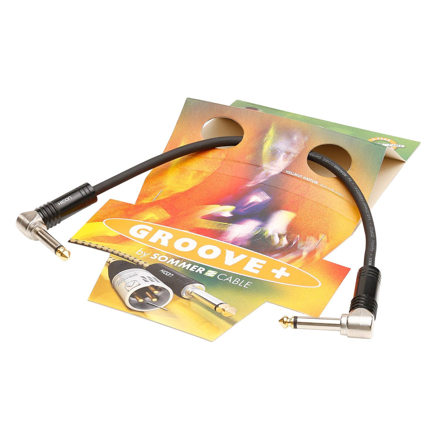 Instrumentenkabel Tricone® MKII, 1 x 0,22 mm² | Klinke / Klinke, HICON