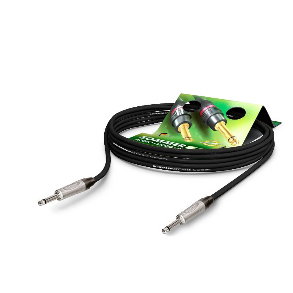 Instrumentenkabel Tricone® MKII, 1 x 0,22 mm² | Klinke / Klinke, NEUTRIK®