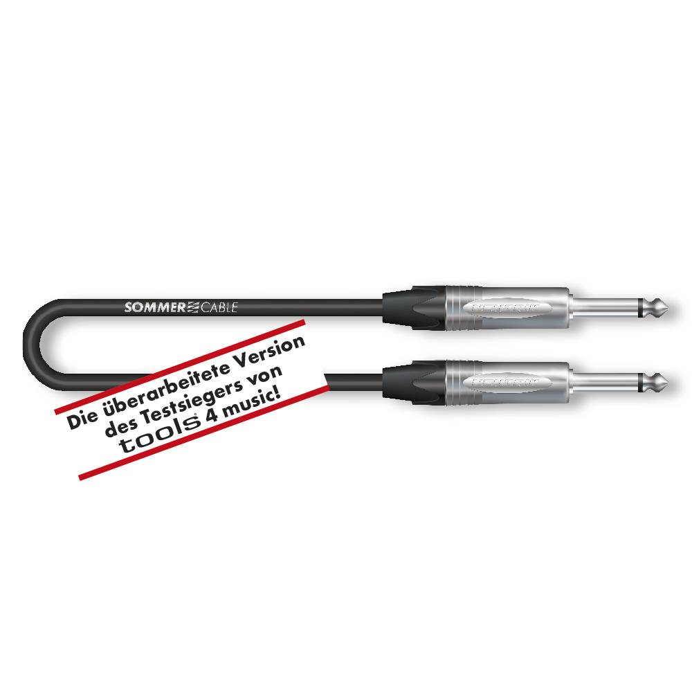 Instrumentenkabel Tricone® MKII, 1 x 0,22 mm² | Klinke / Klinke, NEUTRIK®