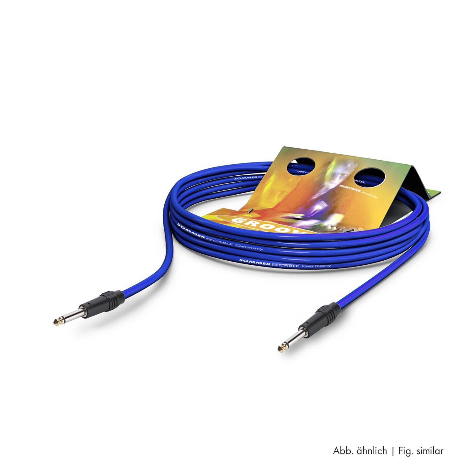 Instrumentenkabel Tricone® XXL, 1 x 0,50 mm² | Klinke / Klinke, HICON